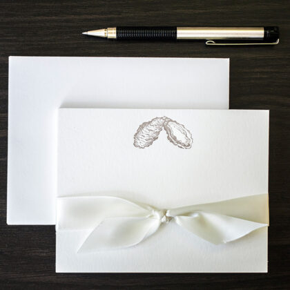 Oyster Note Cards