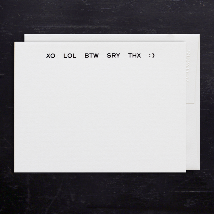 Texting Note Card, Boxed Set,