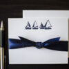 navysailboatnc1 sailboat note cards