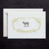 Note cards fawn filigree Note cards fawn filigree
