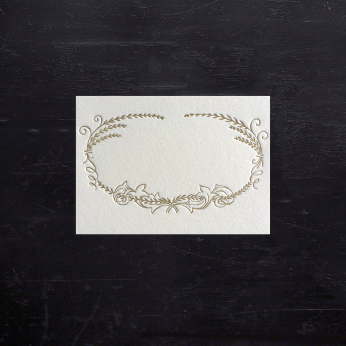 hand calligraphy place cards