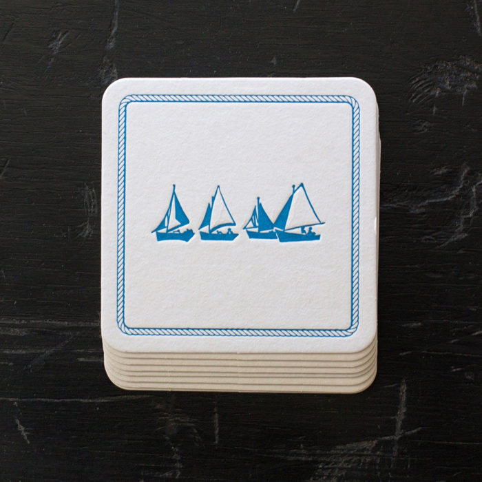 Sailboat Coaster Set Sailboat Coaster Set