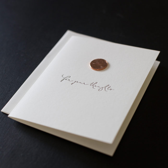 Penny For Your Thoughts