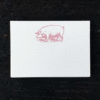 Pig Place Cards pig, place cards, enclosures, letterpress
