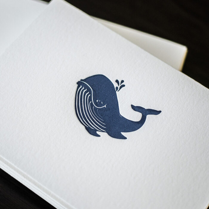 Whale Note Cards
