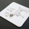 pointer, coasters, letterpress coasters, dog, sporting life