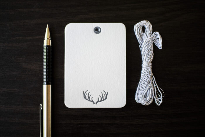 Antler Gift Tags (2)