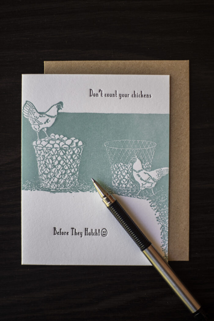 Chickens Hatch Single Card (3)