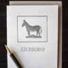 Stubborn Mule Single Card (2)
