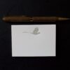flying pheasant petite card